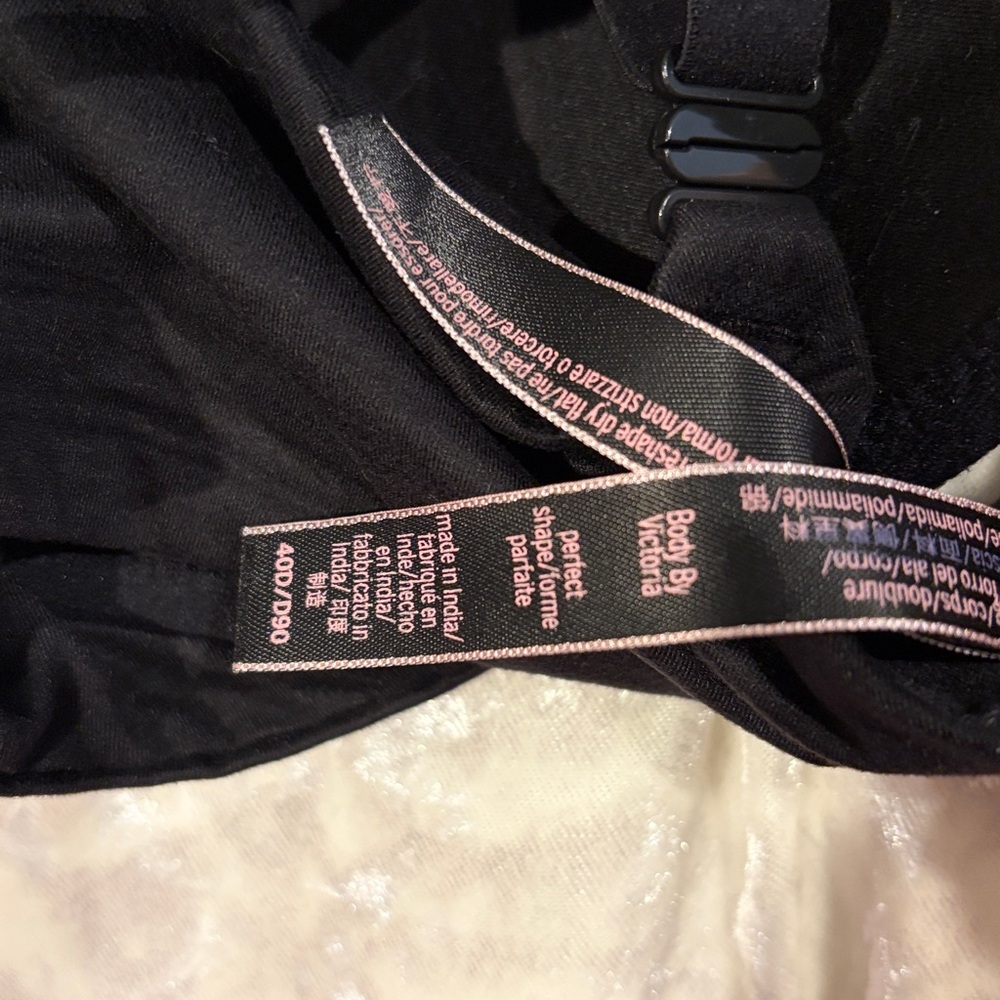 Victoria’s Secret body Elegant Black Women's Bra 40D - Picture 5 of 5